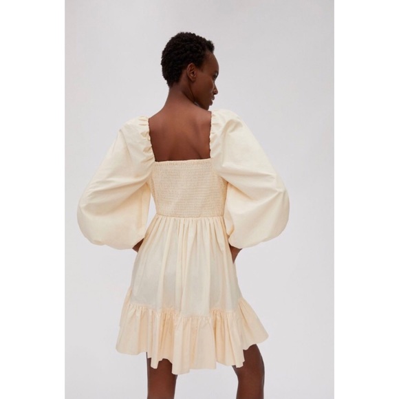 ANTHROPOLOGIE MARIA TUNIC DRESS IN IVORY - Picture 9 of 10